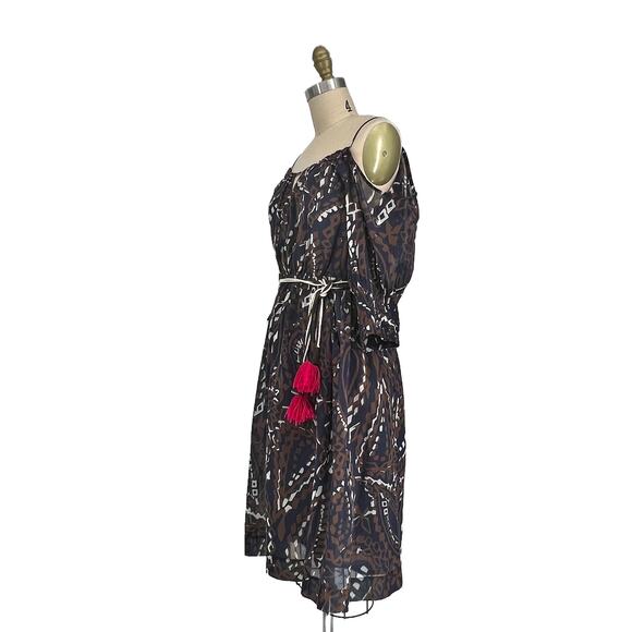 Anthropologie Vanessa Virginia Convivial Midi Dress size 2 - Picture 6 of 15